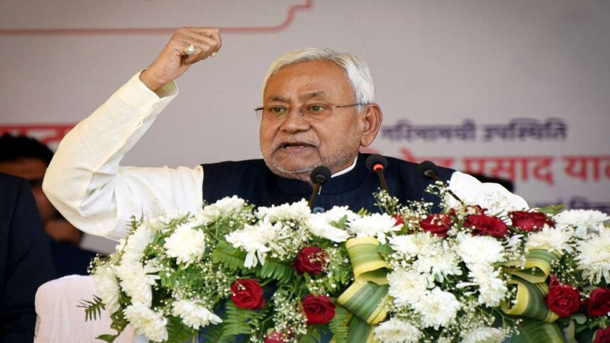 "Bihar CM Nitish Kumar Gears Up: Crucial Strategy Meeting Before Monday's Floor Test"