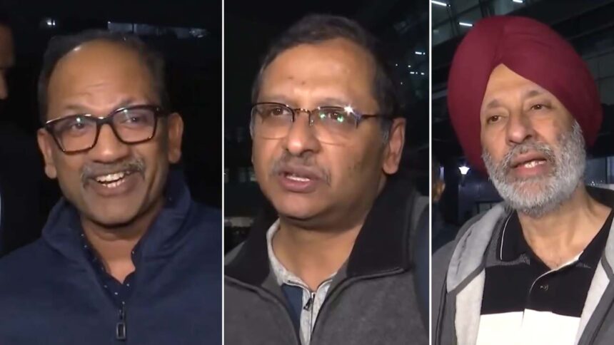 User Freed Navy Vets Chant 'Bharat Mata Ki Jai', Praise PM Modi On Return From Qatar ChatGPT Created with AIPRM Prompt "News Headline Generator" Veterans Triumph: Cheers for Modi as Freed Navy Heroes Return from Qatar