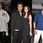 "Glam Gathering: Ananya Panday Lights Up Neha Dhupia's House Party Extravaganza"