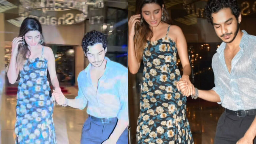 Valentine's Day Scoop: Ishaan Khatter and Chandni Bainz's Cozy Store Outing!