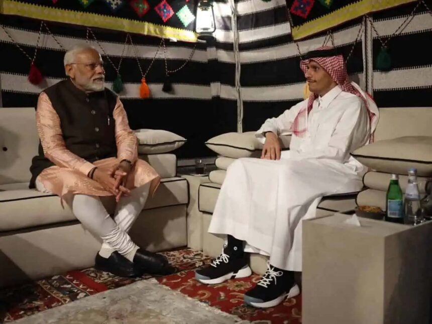 Qatari Majesty Meets Modi: Unraveling Global Cooperation"