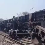 Railway Havoc: 10 Wagons Tumble in Delhi Cargo Catastrophe