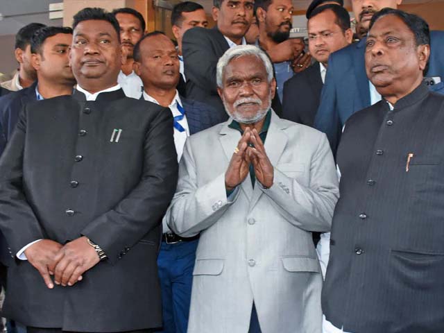 Jharkhand CM Arrives In Delhi; To Meet Congress Chief Mallikarjun Kharge