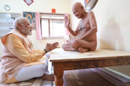 Modi Mourns: Jain Leader Vidhyasagar Maharaj's Passing Sparks Grief