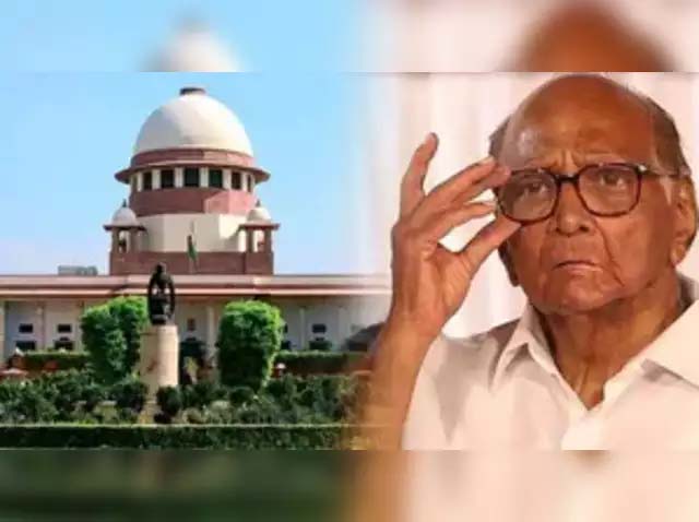 "Pawar Power Play: SC Showdown Over Ajit-Led NCP Recognition"