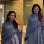 Mumbai Moments: Nayanthara's Stylish Airport Arrival