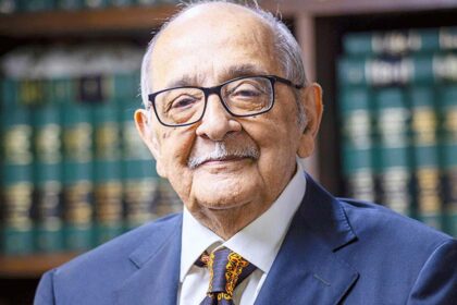 "PM Modi Mourns as Iconic Jurist Fali S Nariman Bids Adieu at 95"