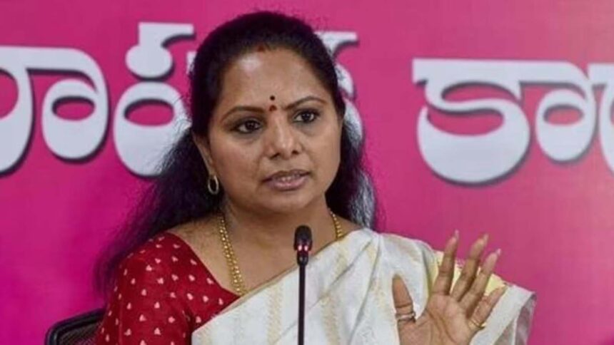 "Delhi Showdown: K Kavitha Faces CBI Grilling Over Excise Policy"