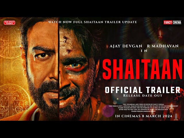 "Ajay Devgn's Desperation Unveiled: Shaitaan Trailer Introduces Haunting Hypnosis"