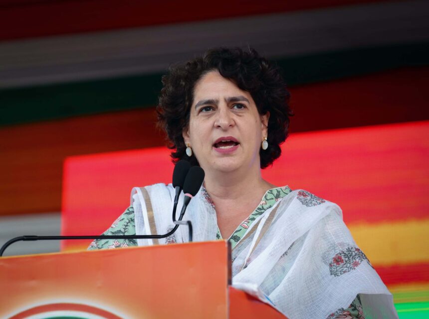 "Silent Atrocities: Priyanka Gandhi Exposes 'Genocide' Ignored Worldwide"