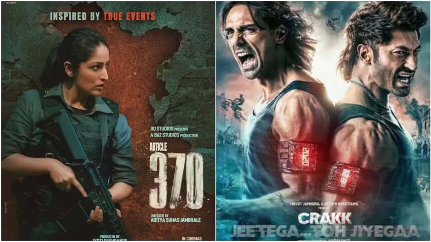 Article 370 Rivalry: Crakk Emerges Strong in Box Office Duel