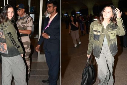 Alia Bhatt's Fashion Win: All-Black Ensemble Spotted at Mumbai Airport