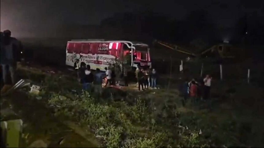 Cement Tanker Wreck: Fatalities Soar in Nadiad Bus Collision