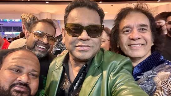 "Unveiling Grammy's Magic: AR Rahman, Zakir Hussain, Shankar Mahadevan Unite!"