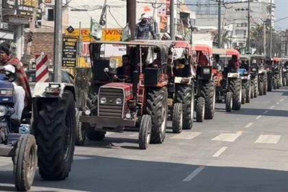 Agricultural Uprising: SKM's Bold Tractor March Protests Unveil Unseen Realities