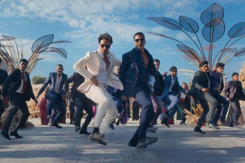 Akshay-Tiger's Dance Frenzy: Sonakshi Adds Spice to the Beat