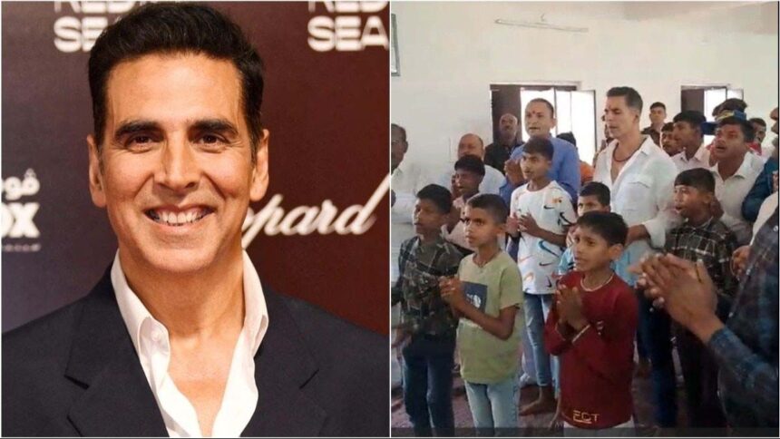 Empowering Vanvasi Youth: Akshay Kumar's Inspirational Visit to Udaipur Hostel