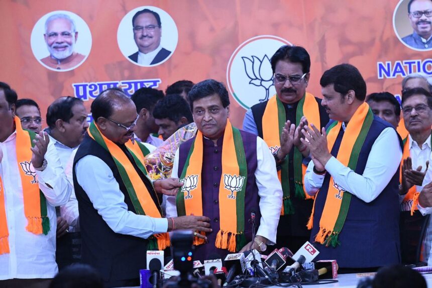 "Political Dynamo Unleashed: Ashok Chavan's Bold Leap into BJP"