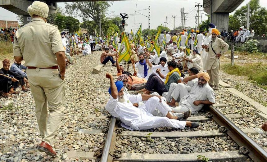 Rural Roar: Farmers' Nationwide Protest with 'Rail Roko' Today