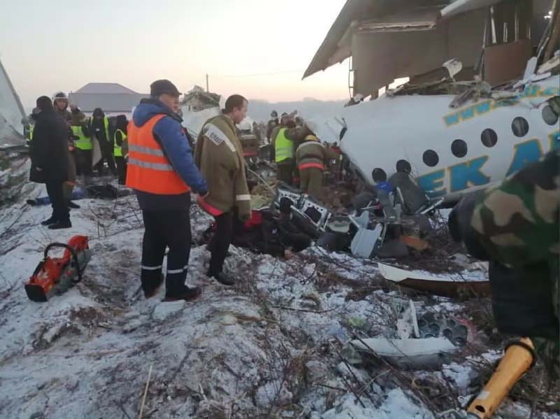 Tragedy Unfolds: Russian Transport Plane Down