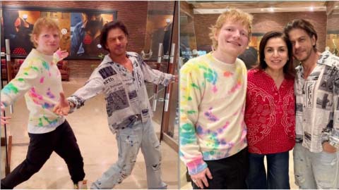 Love Unites: Farah Khan, Shah Rukh Khan, Ed Sheeran