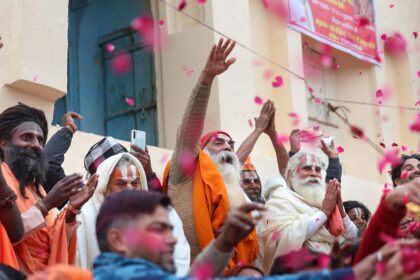 Iqbal Ansari Joins Ayodhya Saints for Holi