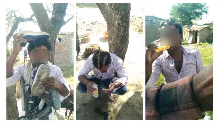 Shocking Punishment: Man Forced to Drink Urine