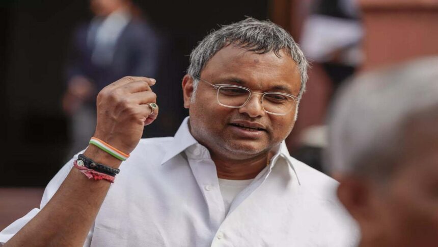 ED Claims: Karti Chidambaram Linked to Rs 50L Bribe in Visa Case