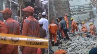 Fatal Delhi Building Collapse Shocks Residents