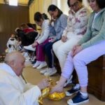 Pope's Empowering Gesture: Washes Feet of 12 Women