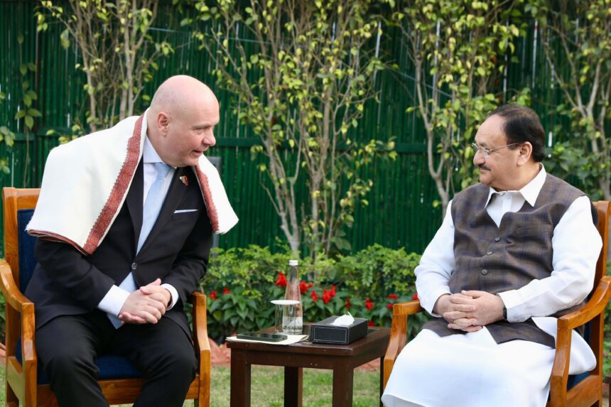 Danish Delegation Grilled by BJP President Nadda on Election Insights