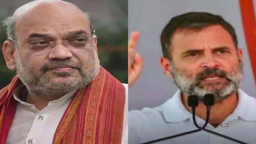 Amit Shah Hits Back at Rahul Gandhi's Democracy Claims