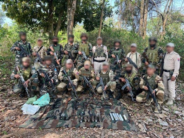 Manipur Militia: Army Unveils Arms Cache