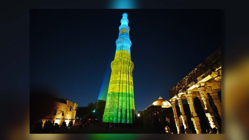 Qutub Minar Shines for Rwanda Genocide Tribute