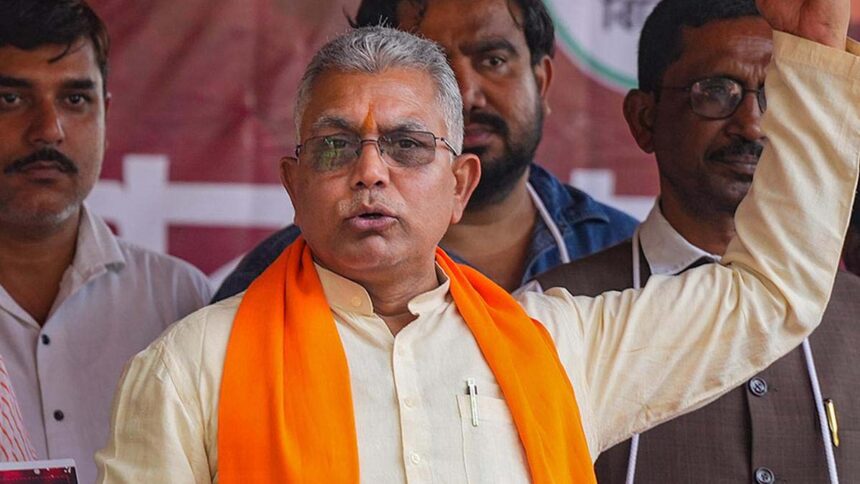 Dilip Ghosh Calls for West Bengal Crackdown