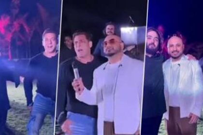 Celebrity Fusion: Salman Khan & B Praak Ignite Anant Ambani's Birthday with Saari Duniya Jala Denge Melody!