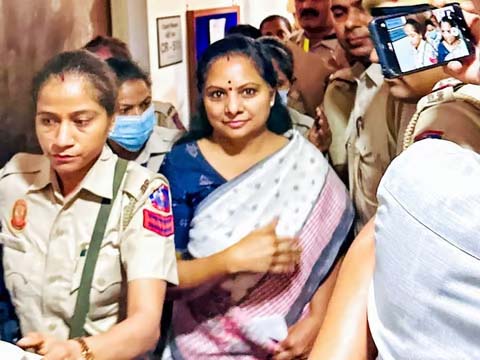 Excise Scam: Kavitha Faces CBI Custody Questioning