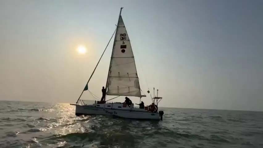 Tri-Services Success: All-Women Crew Conquers Sea Adventure