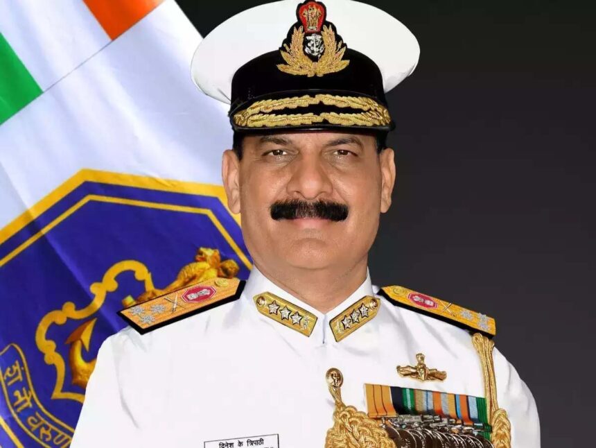 Vice Admiral Tripathi Appointed Leader