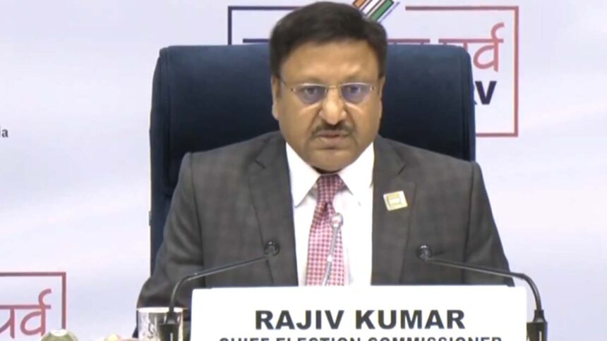 CEC Kumar Calls for Record Voter Participation