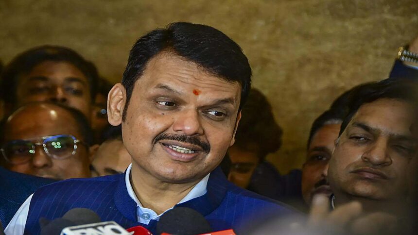 LS Polls First Phase: Fadnavis Partakes in Electoral Rights in Nagpur