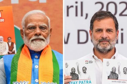 BJP Poll Manifesto Omits Congress, Stirring Controversy