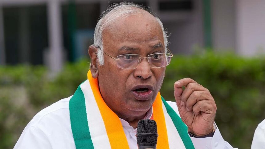 Kharge's Warning: 'Modi-Shah Sarkar' Spells Trouble for Democracy