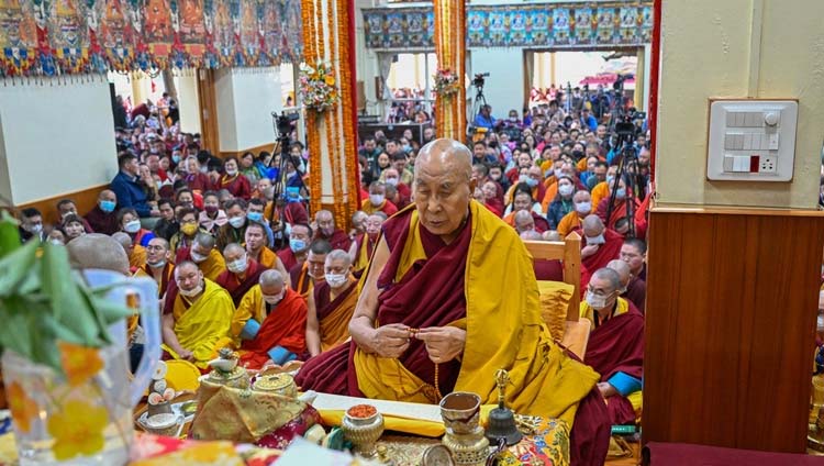 Dharamshala: Dalai Lama Imparts Teachings to Devotees, Including Mongolian Pilgrims