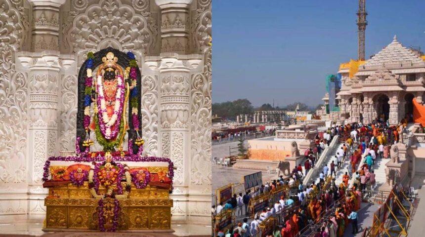 Ayodhya's Sacred Draw: 1.5 Crore Visitors Amid 'Pran Pratishtha'