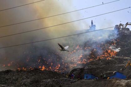 Delhi's Ghazipur Inferno: Residents Gasping Amid Political Blame Game