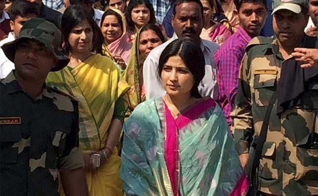 Dimple Yadav Slams BJP Over Soldiers' Mangalsutra Theft