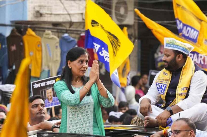 Defending Liberty: Kejriwal's Wife Calls for Anti-Dictatorship Vote