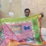 Varanasi Artisan Crafts Commemorative Silk Scarf for PM Modi