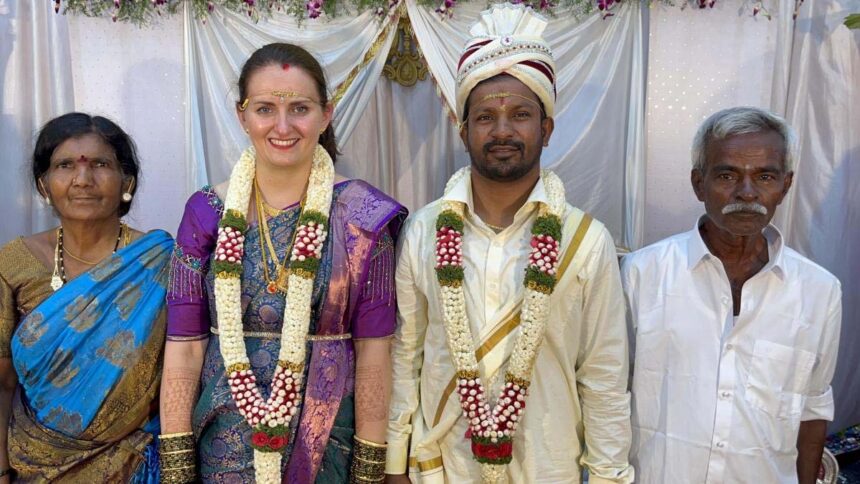 Multicultural Union: Polish Bride Embraces Tamil Tradition